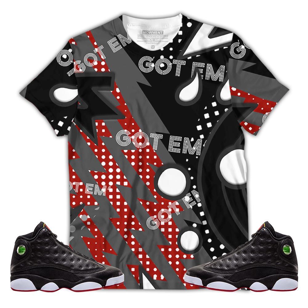 Retro Vintage 90s Sneaker Shirt Match Retro Playoffs 13s, Jordan 13 Playoffs MKO T-Shirt Retro Vintage 90s Sneaker Shirt Match Retro Playoffs 13s, Jordan 13 Playoffs MKO T-Shirt
