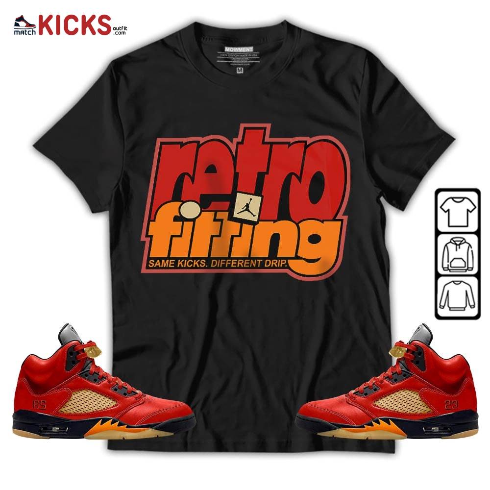 Retrofitting Got Em Sneaker Shirt Match 5 Dunk On Mars, Jordan 5 Mars For Her MKO Hoodie Retrofitting Got Em Sneaker Shirt Match 5 Dunk On Mars, Jordan 5 Mars For Her MKO Hoodie