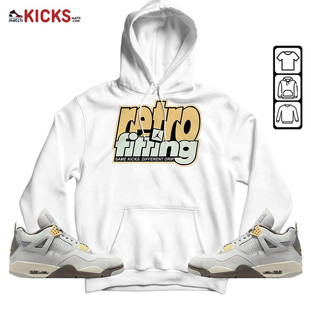 Retrofitting Got Em Sneaker Shirt Match Retro Craft 4s, Jordan 4 Craft Photon Dust MKO T-Shirt Retrofitting Got Em Sneaker Shirt Match Retro Craft 4s, Jordan 4 Craft Photon Dust MKO T-Shirt