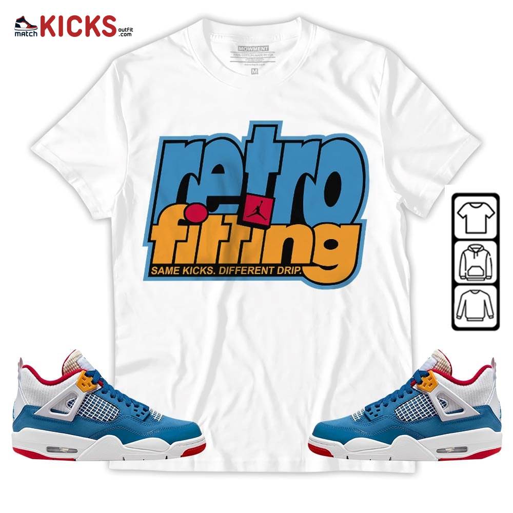 Retrofitting Got Em Sneaker Shirt Match Retro Messy Room 4s, Jordan 4 GS Messy Room MKO Sweatshirt