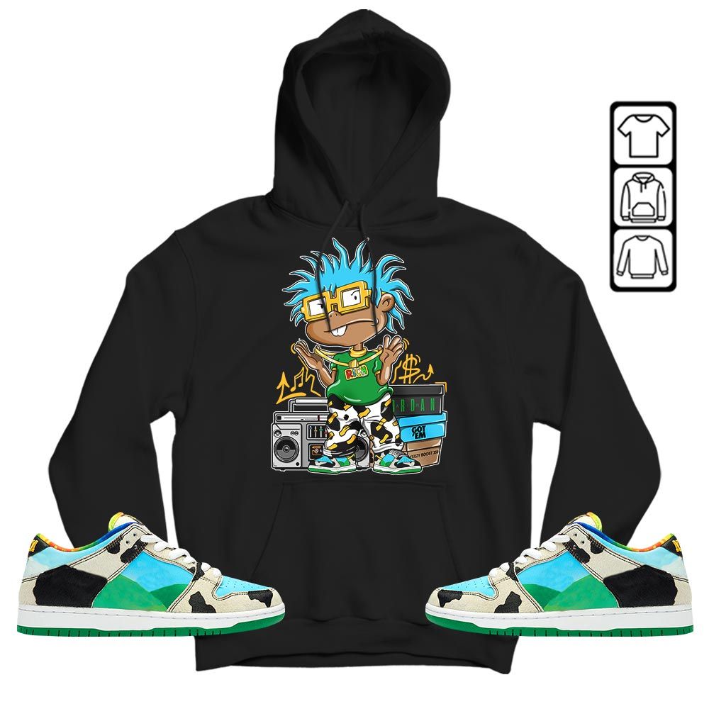 Rich Cartoon 90s Sneaker Shirt Match Chunky Dunky, SB Dunk Chunky Dunky MKO T-Shirt Rich Cartoon 90s Sneaker Shirt Match Chunky Dunky, SB Dunk Chunky Dunky MKO T-Shirt