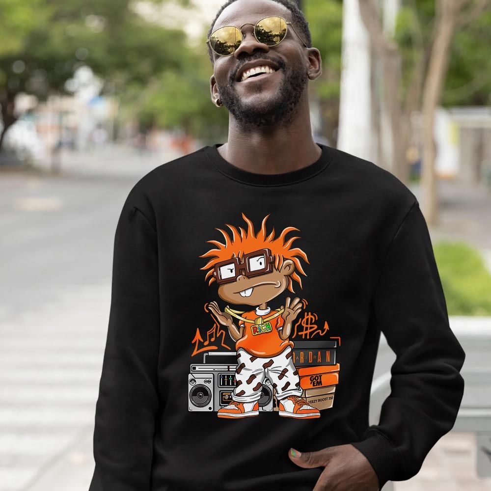 Rich Cartoon 90s Sneaker Shirt Match High OG Starfish 1s, Jordan 1 Retro High OG Starfish MKO T-Shirt Rich Cartoon 90s Sneaker Shirt Match High OG Starfish 1s, Jordan 1 Retro High OG Starfish MKO T-Shirt