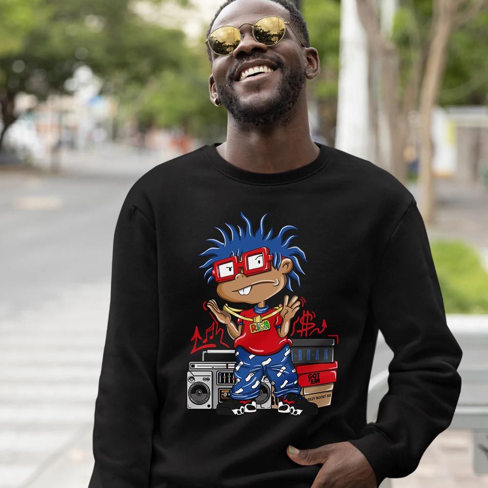 Rich Cartoon 90s Sneaker Shirt Match Max 1 Navy Red Black, Air Griffey Max 1 Black Red Navy Blue MKO T-Shirt Rich Cartoon 90s Sneaker Shirt Match Max 1 Navy Red Black, Air Griffey Max 1 Black Red Navy Blue MKO T-Shirt