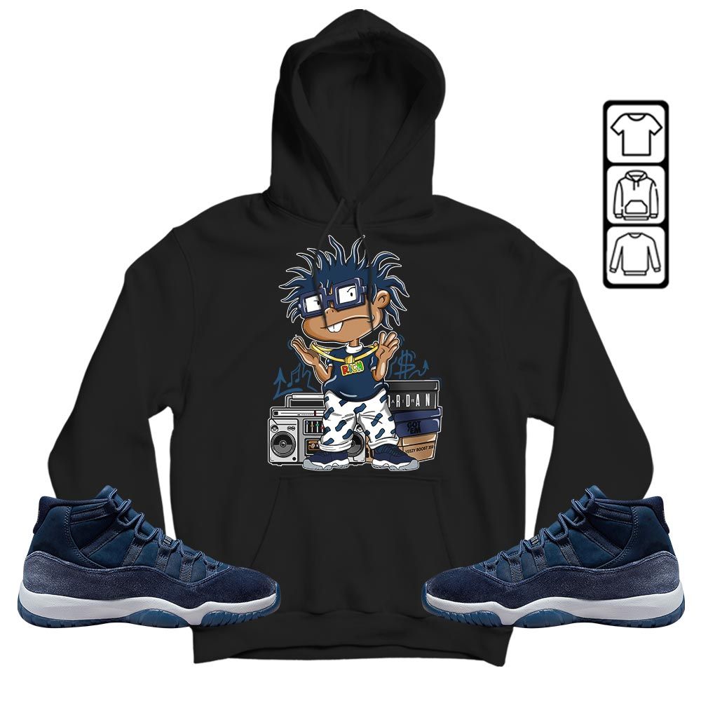 Rich Cartoon 90s Sneaker Shirt Match Midnight Navy 11s, Jordan 11 Retro Midnight Navy MKO T-Shirt Rich Cartoon 90s Sneaker Shirt Match Midnight Navy 11s, Jordan 11 Retro Midnight Navy MKO T-Shirt