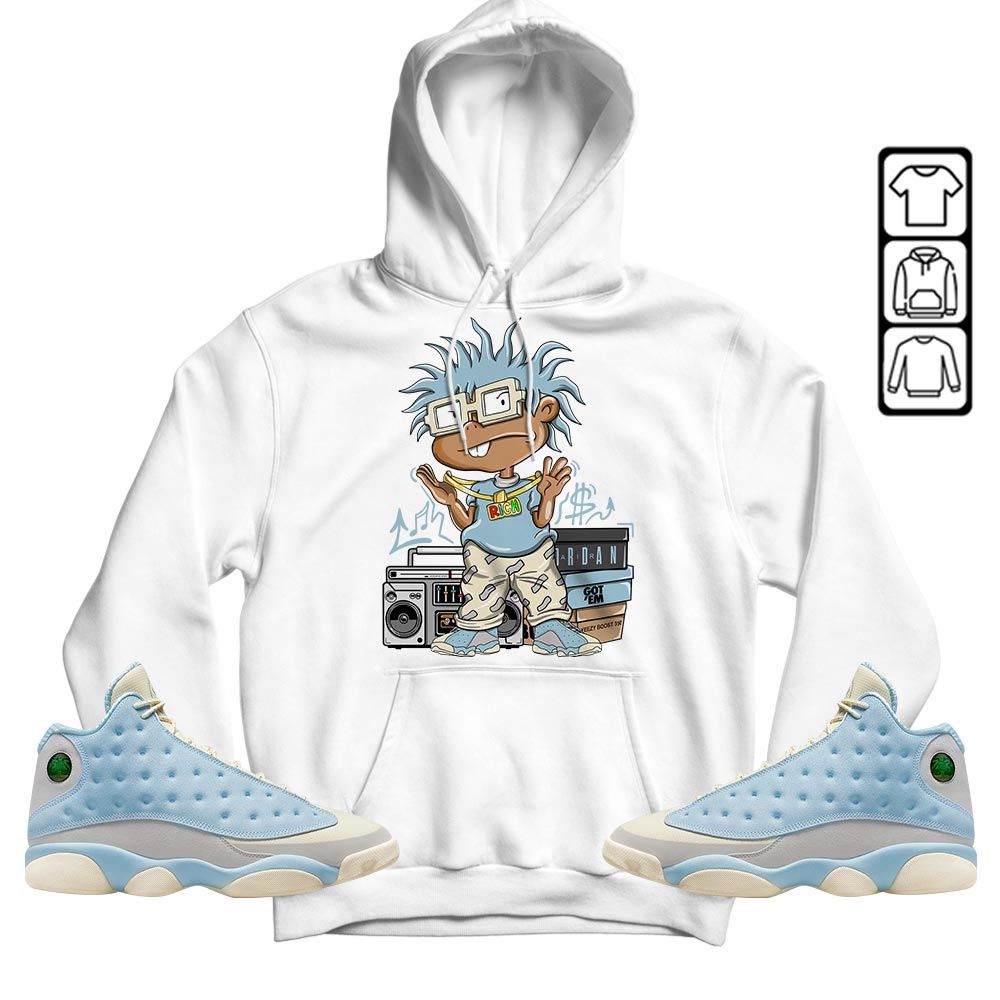 Rich Cartoon 90s Sneaker Shirt Match SoleFly 13s, Jordan 13 Retro SoleFly MKO T-Shirt