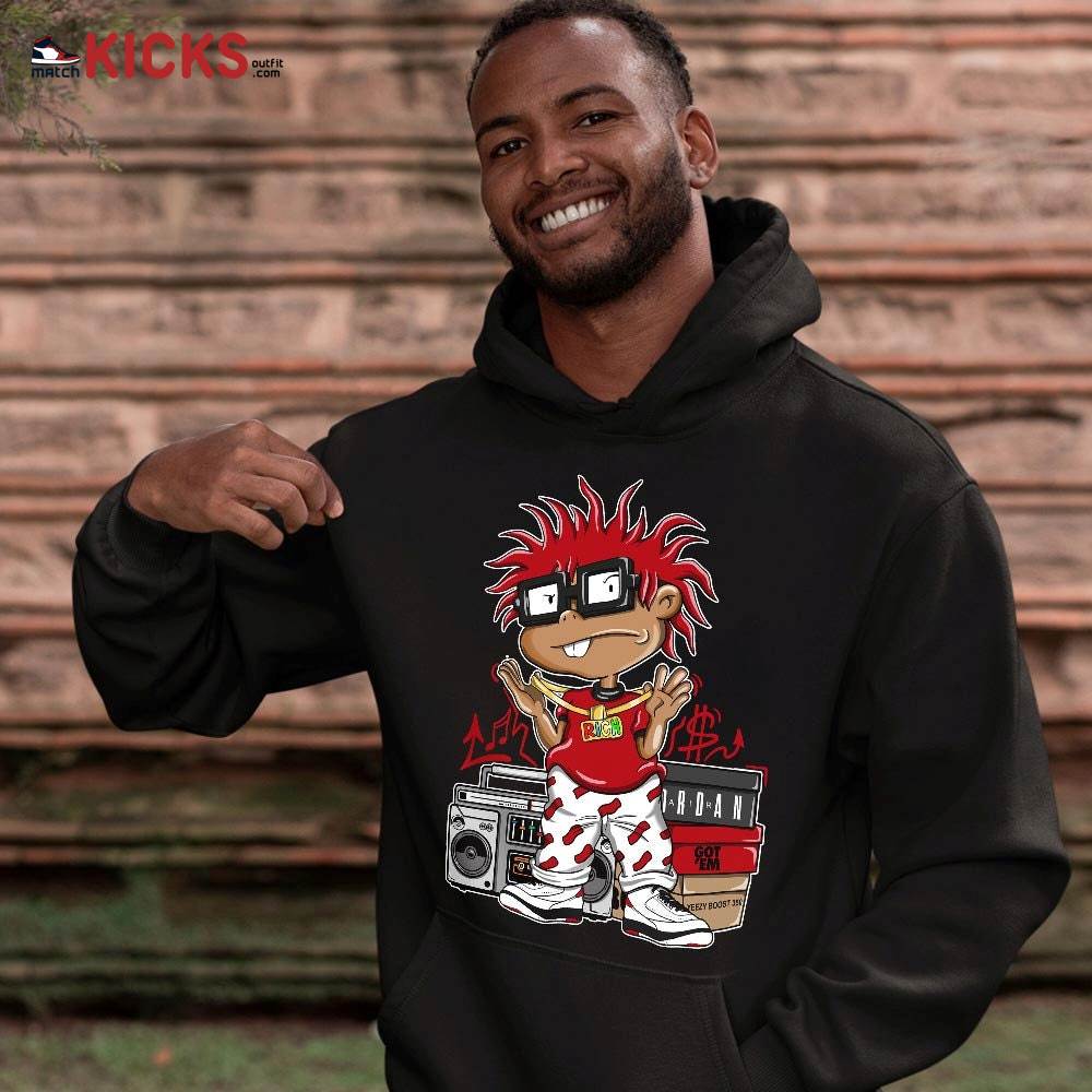 Rich Chuckie Sneaker Shirt Match 2 Chicago Varsity Red, Jordan Retro 2 Chicago MKO T-Shirt Rich Chuckie Sneaker Shirt Match 2 Chicago Varsity Red, Jordan Retro 2 Chicago MKO T-Shirt