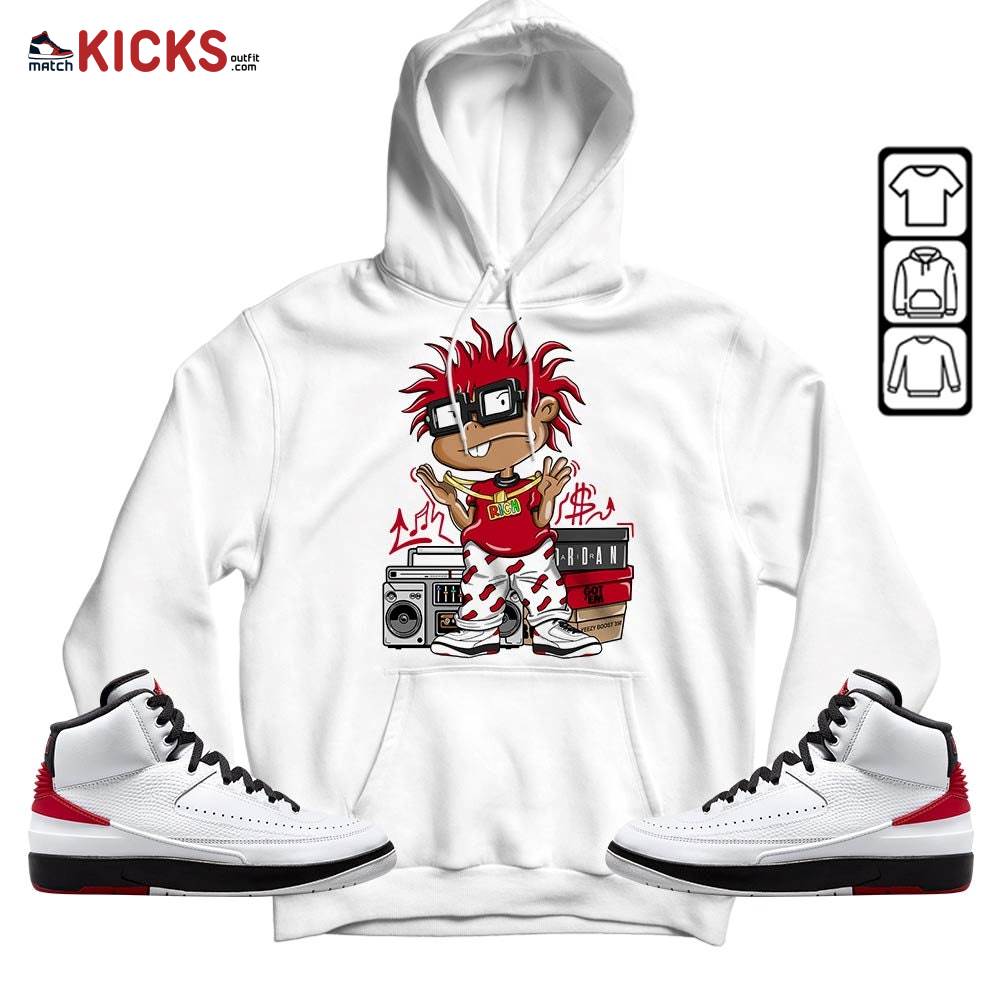 Rich Chuckie Sneaker Shirt Match 2 Chicago Varsity Red, Jordan Retro 2 Chicago MKO T-Shirt Rich Chuckie Sneaker Shirt Match 2 Chicago Varsity Red, Jordan Retro 2 Chicago MKO T-Shirt
