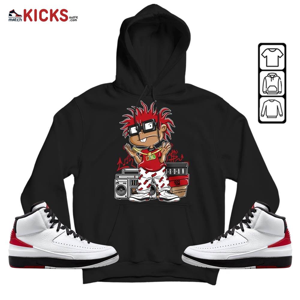 Rich Chuckie Sneaker Shirt Match 2 Chicago Varsity Red, Jordan Retro 2 Chicago MKO T-Shirt Rich Chuckie Sneaker Shirt Match 2 Chicago Varsity Red, Jordan Retro 2 Chicago MKO T-Shirt