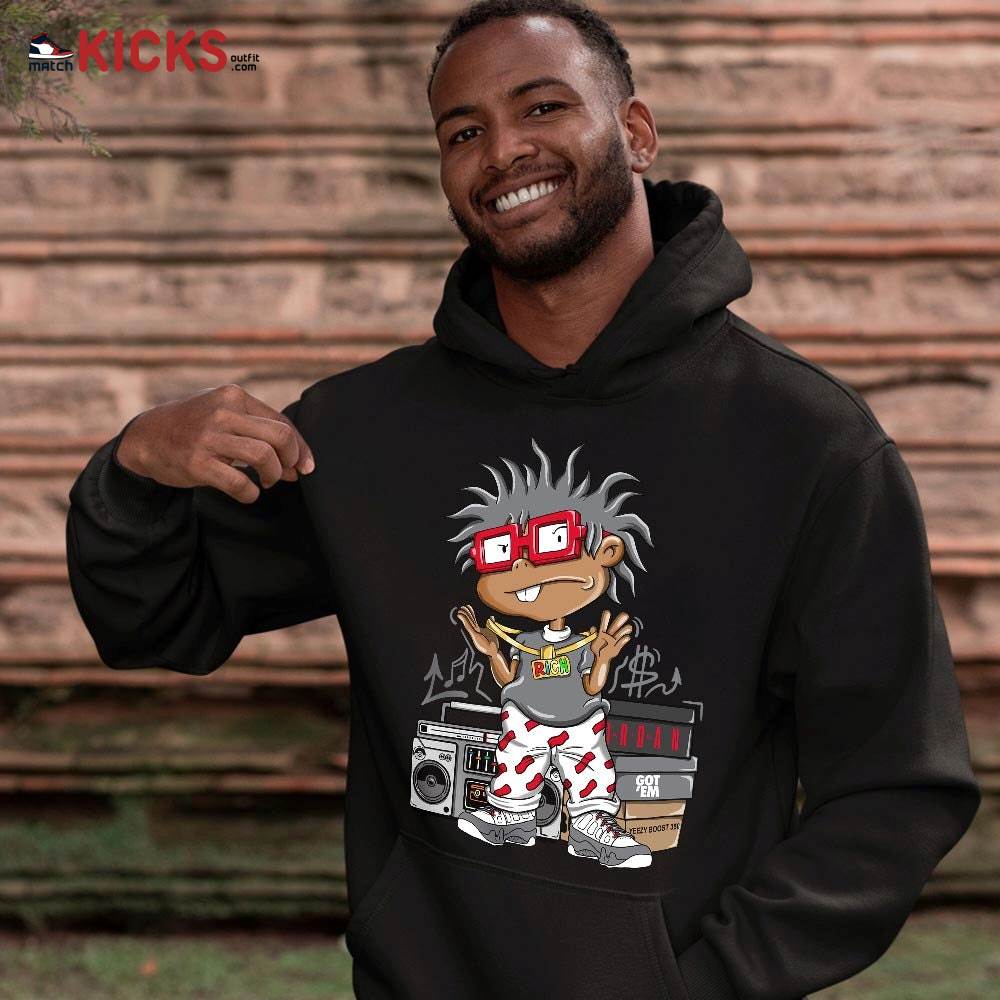 Rich Chuckie Sneaker Shirt Match Fire Red 9s, Jordan 9 Retro Fire Red MKO T-Shirt Rich Chuckie Sneaker Shirt Match Fire Red 9s, Jordan 9 Retro Fire Red MKO T-Shirt