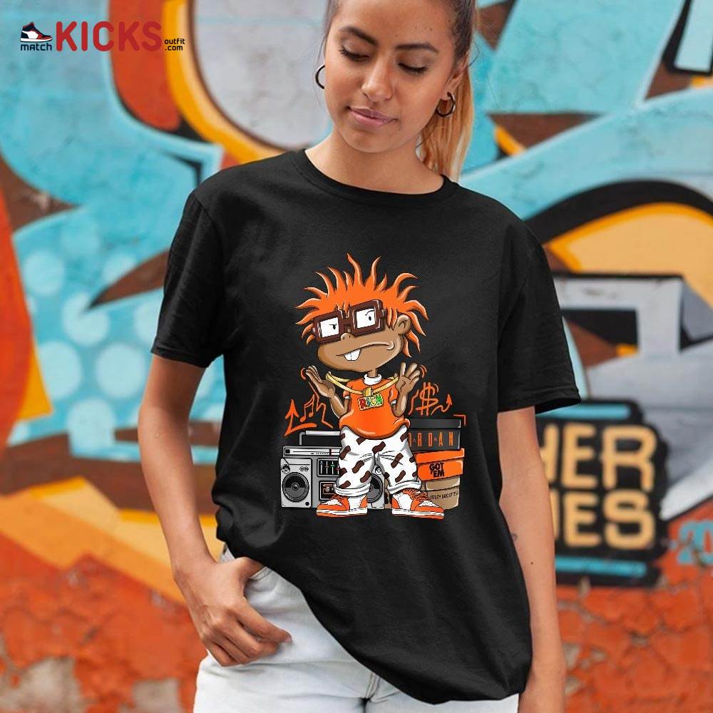 Rich Chuckie Sneaker Shirt Match High OG Starfish 1s, Jordan 1 Retro High OG Starfish MKO Hoodie Rich Chuckie Sneaker Shirt Match High OG Starfish 1s, Jordan 1 Retro High OG Starfish MKO Hoodie