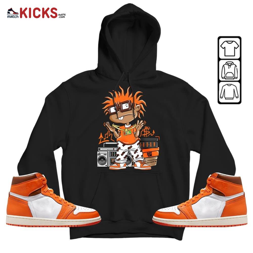 Rich Chuckie Sneaker Shirt Match High OG Starfish 1s, Jordan 1 Retro High OG Starfish MKO Hoodie Rich Chuckie Sneaker Shirt Match High OG Starfish 1s, Jordan 1 Retro High OG Starfish MKO Hoodie