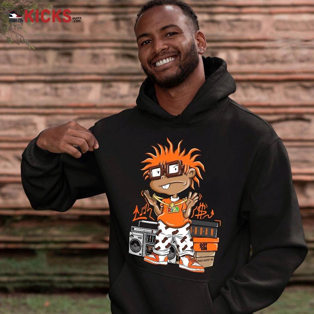 Rich Chuckie Sneaker Shirt Match High OG Starfish 1s, Jordan 1 Retro High OG Starfish MKO Hoodie Rich Chuckie Sneaker Shirt Match High OG Starfish 1s, Jordan 1 Retro High OG Starfish MKO Hoodie