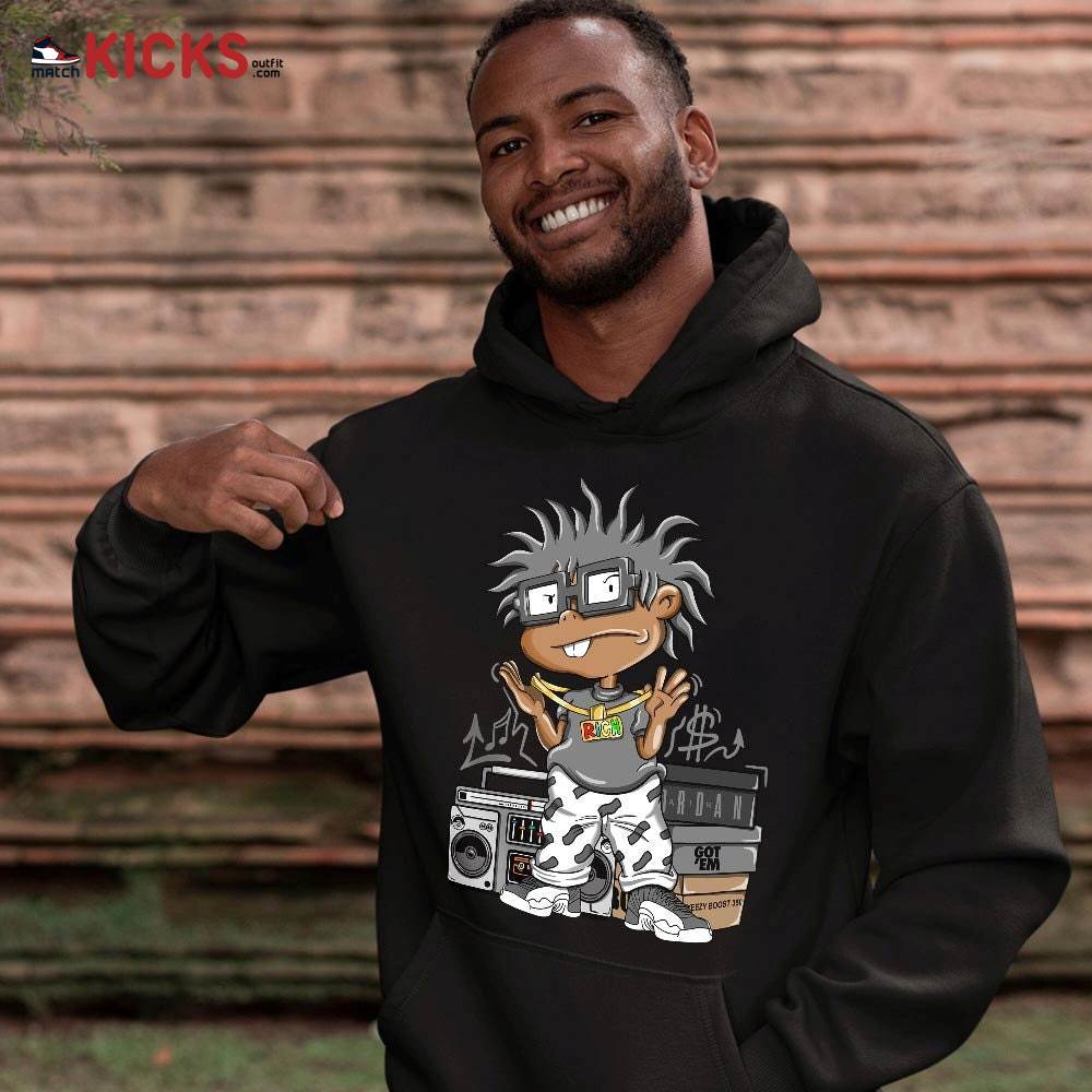 Rich Chuckie Sneaker Shirt Match Retro Stealth 12s, Jordan 12 Retro Stealth MKO Hoodie Rich Chuckie Sneaker Shirt Match Retro Stealth 12s, Jordan 12 Retro Stealth MKO Hoodie