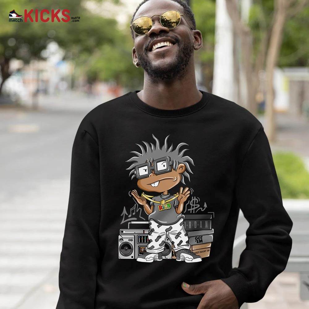 Rich Chuckie Sneaker Shirt Match Retro Stealth 12s, Jordan 12 Retro Stealth MKO Hoodie Rich Chuckie Sneaker Shirt Match Retro Stealth 12s, Jordan 12 Retro Stealth MKO Hoodie