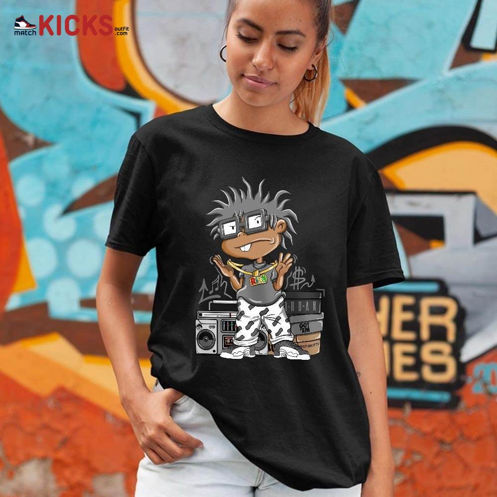 Rich Chuckie Sneaker Shirt Match Retro Stealth 12s, Jordan 12 Retro Stealth MKO Hoodie Rich Chuckie Sneaker Shirt Match Retro Stealth 12s, Jordan 12 Retro Stealth MKO Hoodie