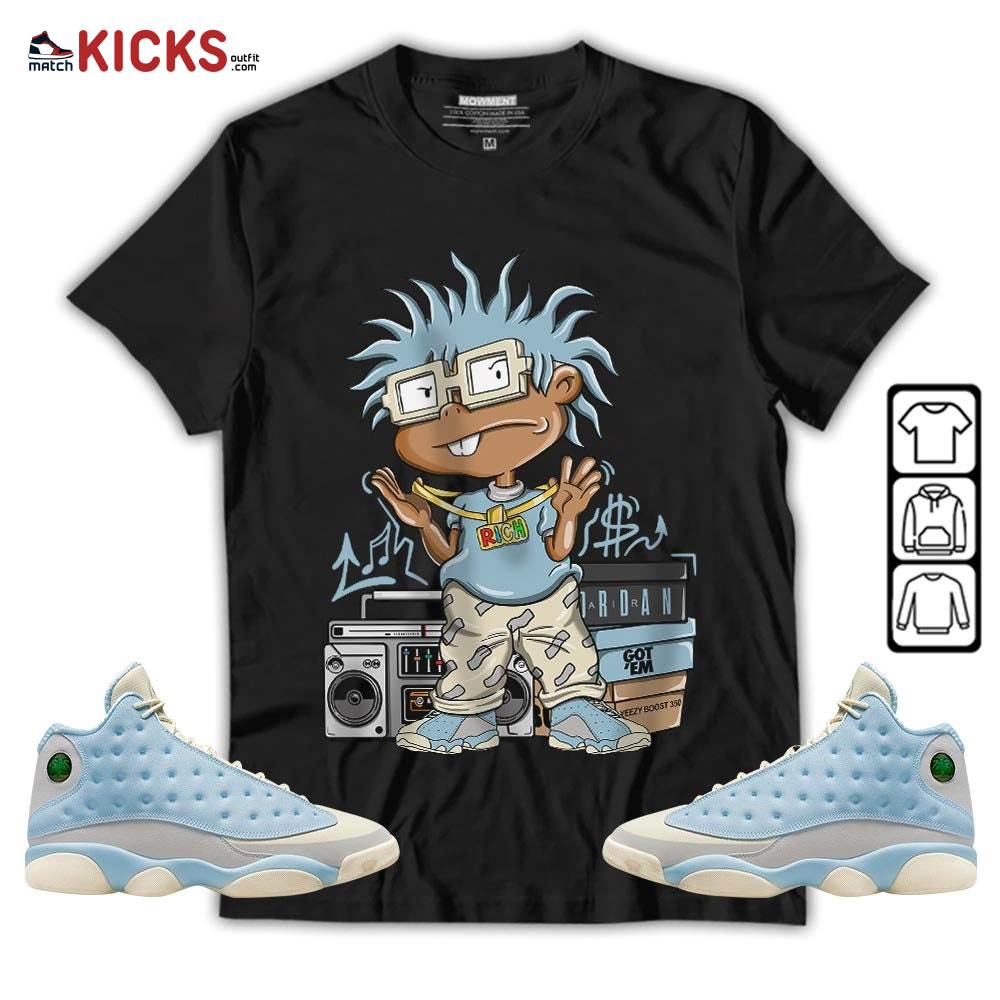 Rich Chuckie Sneaker Shirt Match SoleFly 13s, Jordan 13 Retro SoleFly MKO T-Shirt