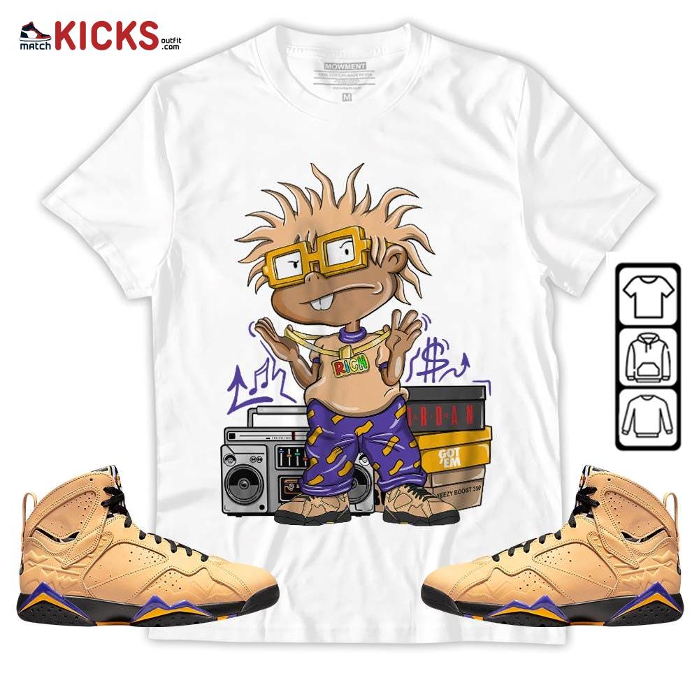 Rich Chuckie Sneaker Shirt Match Vachetta Tan 7s, Jordan 7 SE Afrobeats MKO Hoodie Rich Chuckie Sneaker Shirt Match Vachetta Tan 7s, Jordan 7 SE Afrobeats MKO Hoodie