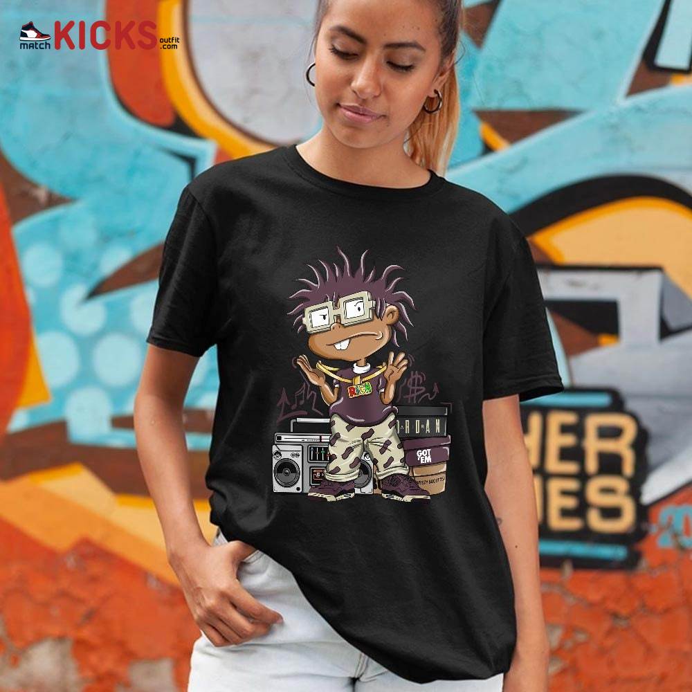 Rich Chuckie Sneaker Shirt Match Violet Ore 4s, Jordan 4 A Ma Maniere Violet Ore MKO T-Shirt Rich Chuckie Sneaker Shirt Match Violet Ore 4s, Jordan 4 A Ma Maniere Violet Ore MKO T-Shirt