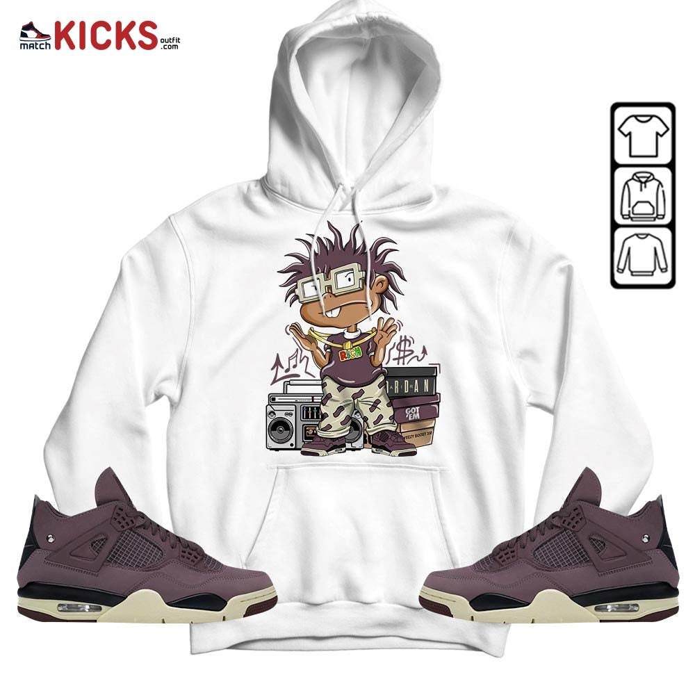 Rich Chuckie Sneaker Shirt Match Violet Ore 4s, Jordan 4 A Ma Maniere Violet Ore MKO T-Shirt Rich Chuckie Sneaker Shirt Match Violet Ore 4s, Jordan 4 A Ma Maniere Violet Ore MKO T-Shirt