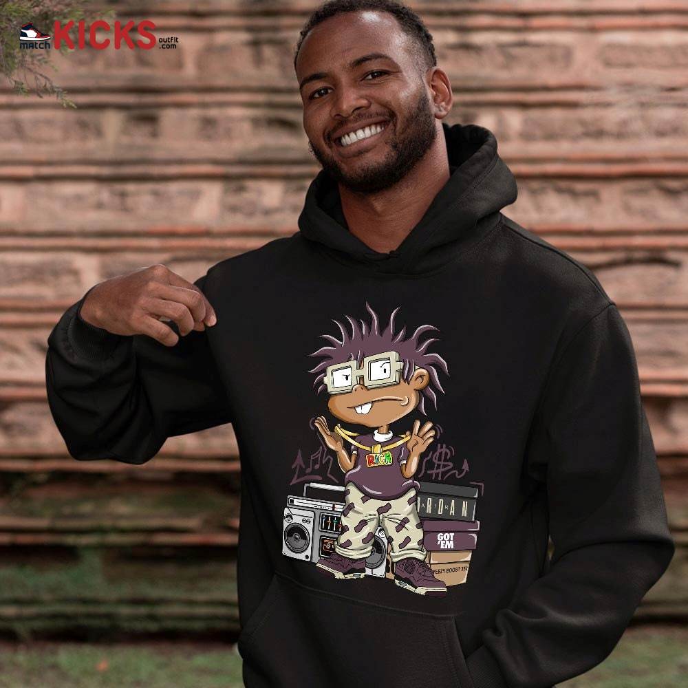 Rich Chuckie Sneaker Shirt Match Violet Ore 4s, Jordan 4 A Ma Maniere Violet Ore MKO T-Shirt Rich Chuckie Sneaker Shirt Match Violet Ore 4s, Jordan 4 A Ma Maniere Violet Ore MKO T-Shirt