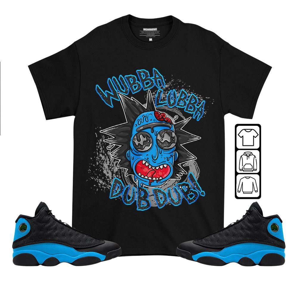 Rick And Drip 90s Sneaker Shirt Match Black University Blue 13s, Jordan 13 Black University Blue 2022 MKO T-Shirt Rick And Drip 90s Sneaker Shirt Match Black University Blue 13s, Jordan 13 Black University Blue 2022 MKO T-Shirt