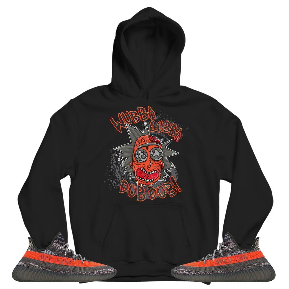 Rick And Drip 90s Sneaker Shirt Match Boost 350 V2 Dark Beluga, Yeezy 350 V2 Carbon Beluga MKO T-Shirt
