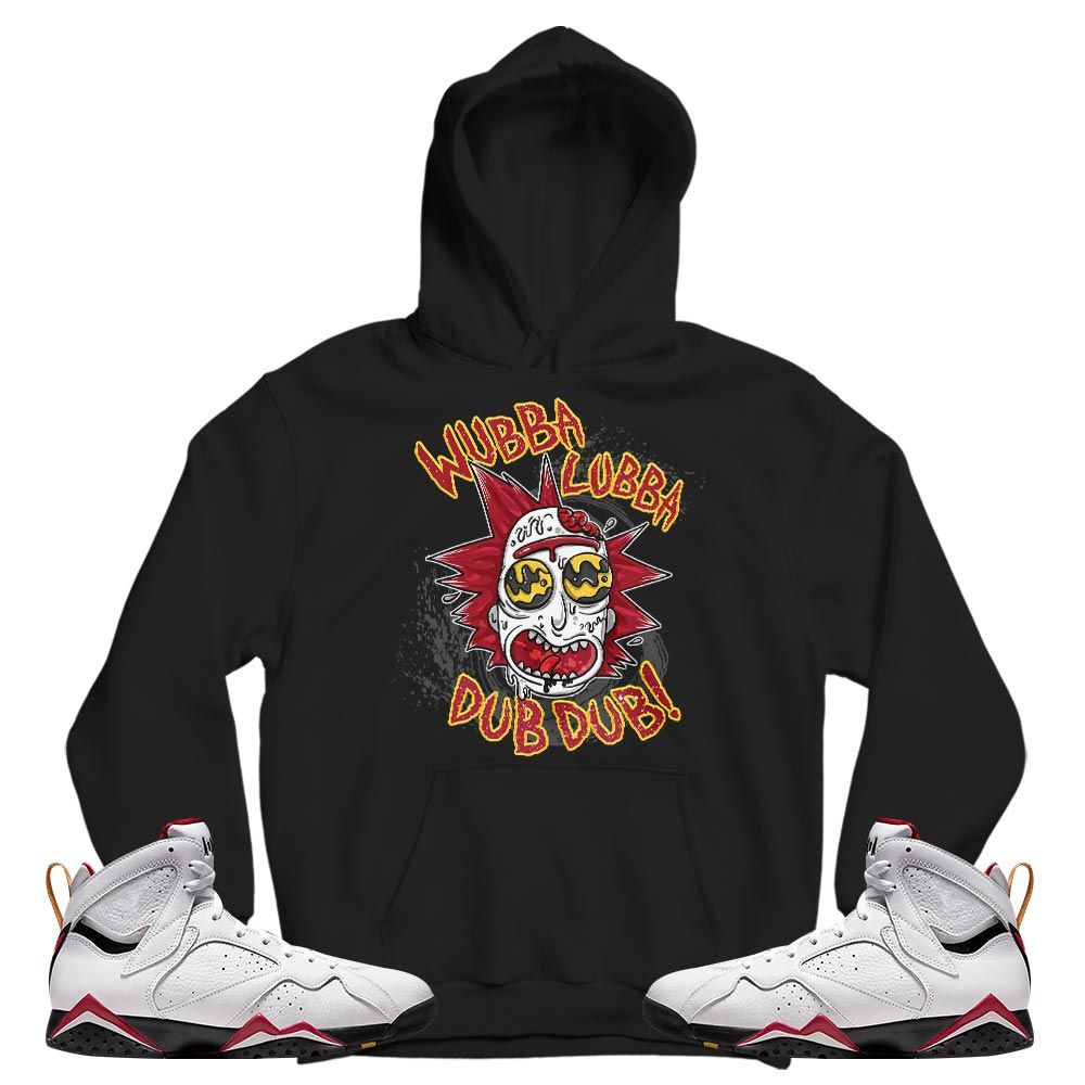 Rick And Drip 90s Sneaker Shirt Match Cardinal 7s, Jordan 7 Retro Cardinal MKO T-Shirt
