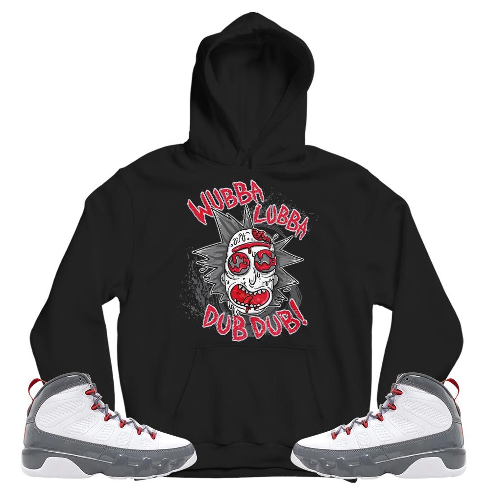 Rick And Drip 90s Sneaker Shirt Match Fire Red 9s, Jordan 9 Retro Fire Red MKO T-Shirt