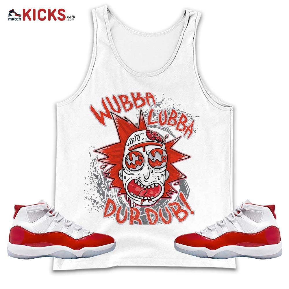 Rick And Drip Halloween 90s Sneaker Shirt Match Cherry 11s, Jordan 11 Retro Cherry MKO Tank Top Rick And Drip Halloween 90s Sneaker Shirt Match Cherry 11s, Jordan 11 Retro Cherry MKO Tank Top