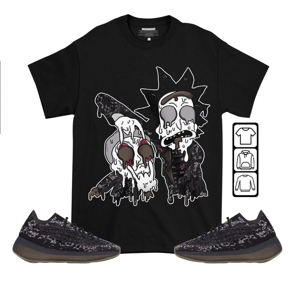 Rick And Drip Sneaker Shirt Match 380 Onyx Non Reflective, Yz Boost 380 Onyx MKO T-Shirt Rick And Drip Sneaker Shirt Match 380 Onyx Non Reflective, Yz Boost 380 Onyx MKO T-Shirt