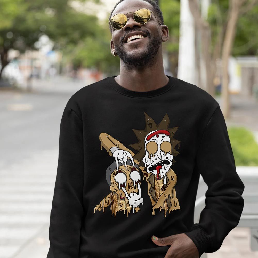 Rick And Drip Sneaker Shirt Match Air Max 97 Metallic Gold, Air Max 97 Gold Bullet MKO Hoodie Rick And Drip Sneaker Shirt Match Air Max 97 Metallic Gold, Air Max 97 Gold Bullet MKO Hoodie