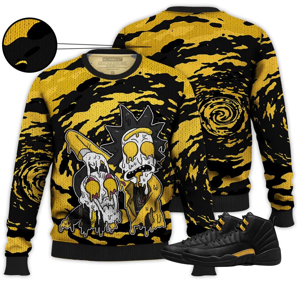 Rick And Drip Sneaker Shirt Match Black Taxi 12S, Jordan 12 Retro Black Taxi Hoodie Sweatshirt Tee All Over Print MKO Shirt Rick And Drip Sneaker Shirt Match Black Taxi 12S, Jordan 12 Retro Black Taxi Hoodie Sweatshirt Tee All Over Print MKO Shirt