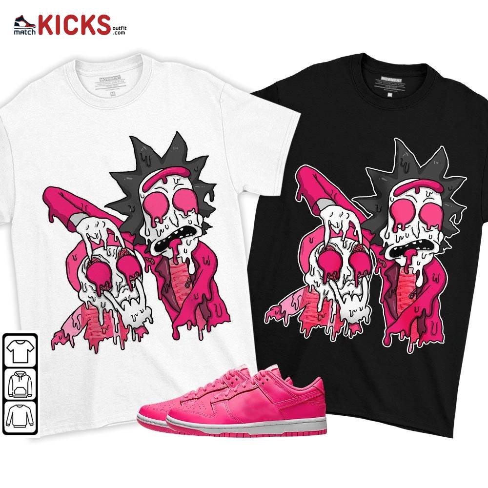Rick And Drip Sneaker Shirt Match Dunk Low Hyper Pink, Dunk Low Hot Pink MKO T-Shirt Rick And Drip Sneaker Shirt Match Dunk Low Hyper Pink, Dunk Low Hot Pink MKO T-Shirt
