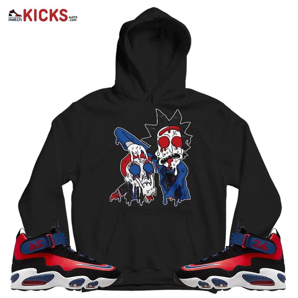 Rick And Drip Sneaker Shirt Match Max 1 Navy Red Black, Air Griffey Max 1 Black Red Navy Blue MKO T-Shirt Rick And Drip Sneaker Shirt Match Max 1 Navy Red Black, Air Griffey Max 1 Black Red Navy Blue MKO T-Shirt