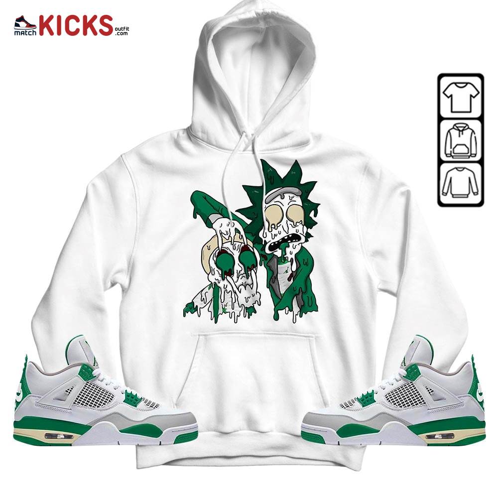 Rick And Drip Sneaker Shirt Match Retro Pine Green 4s, Jordan 4 Pine Green MKO T-Shirt Rick And Drip Sneaker Shirt Match Retro Pine Green 4s, Jordan 4 Pine Green MKO T-Shirt