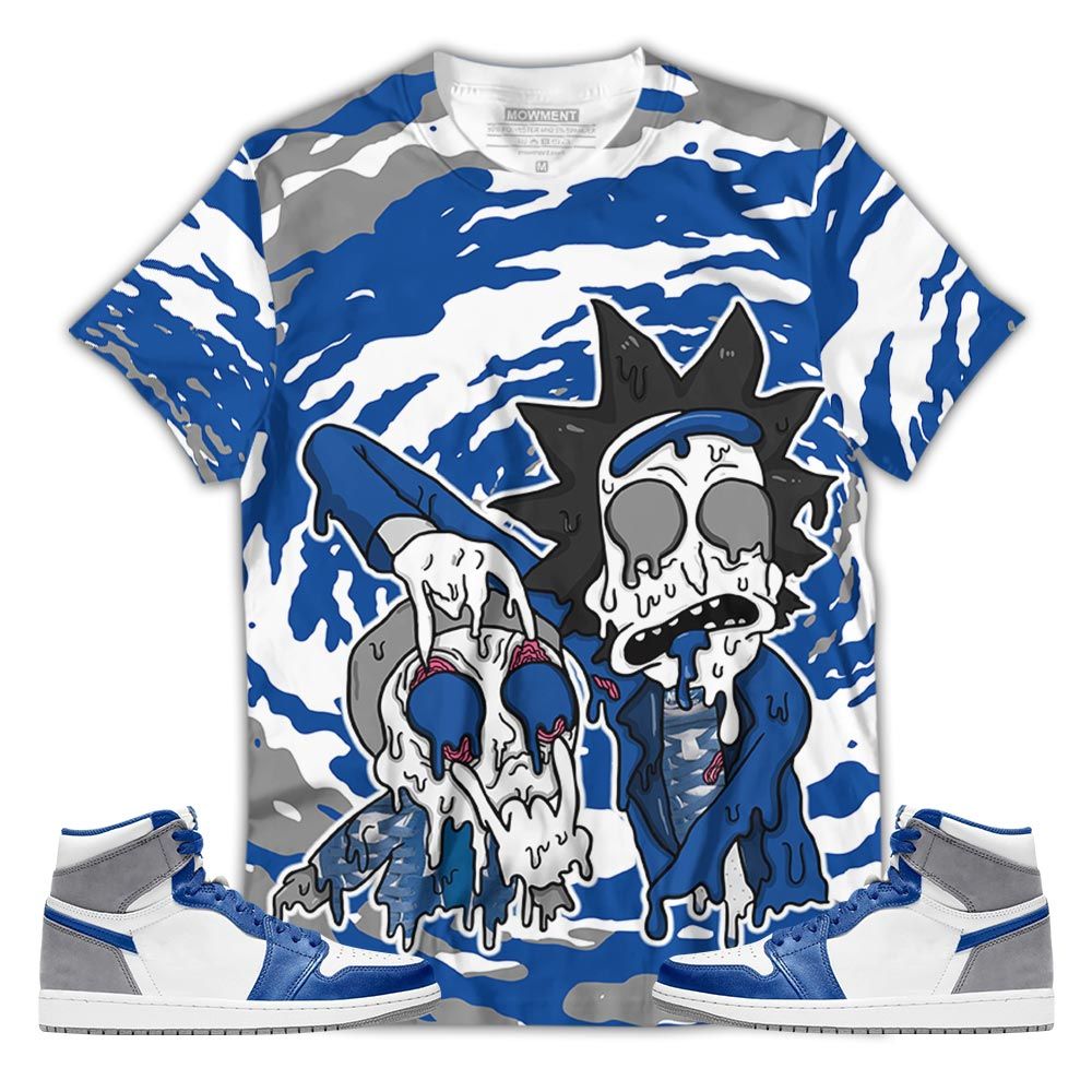 Rick And Drip Sneaker Shirt Match True Blue 1S, Jordan 1 High Og True Blue Hoodie Sweatshirt Tee All Over Print MKO Shirt Rick And Drip Sneaker Shirt Match True Blue 1S, Jordan 1 High Og True Blue Hoodie Sweatshirt Tee All Over Print MKO Shirt