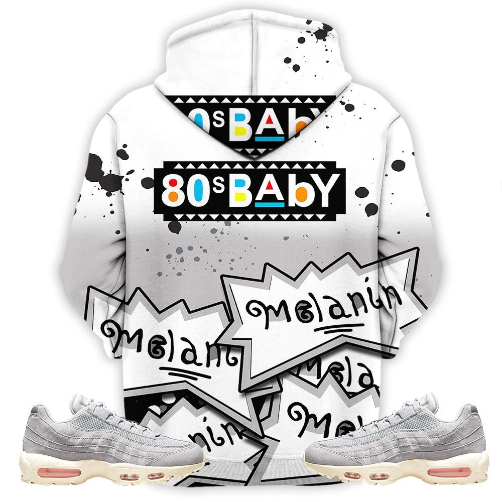 Rugrats 80S Baby Martin Tv Sneaker Shirt Match 95 Grey Coconut Milk, Air Max 95 Grey Fog Hoodie Sweatshirt Tee All Over Print MKO Shirt