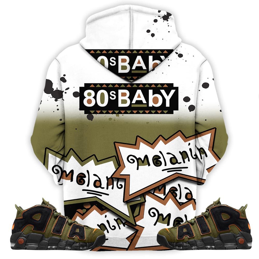 Rugrats 80S Baby Martin Tv Sneaker Shirt Match 96 Cargo Khaki, Air More Uptempo Cargo Khaki Hoodie Sweatshirt Tee All Over Print MKO Shirt