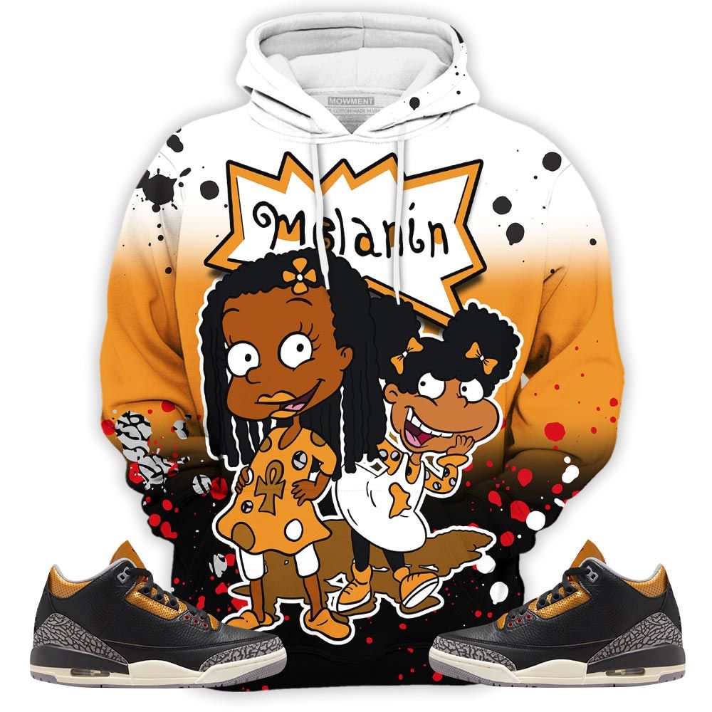 Rugrats 80S Baby Martin Tv Sneaker Shirt Match Black Gold 3S, Jordan 3 Retro Black Gold Hoodie Sweatshirt Tee All Over Print MKO Shirt Rugrats 80S Baby Martin Tv Sneaker Shirt Match Black Gold 3S, Jordan 3 Retro Black Gold Hoodie Sweatshirt Tee All Over Print MKO Shirt