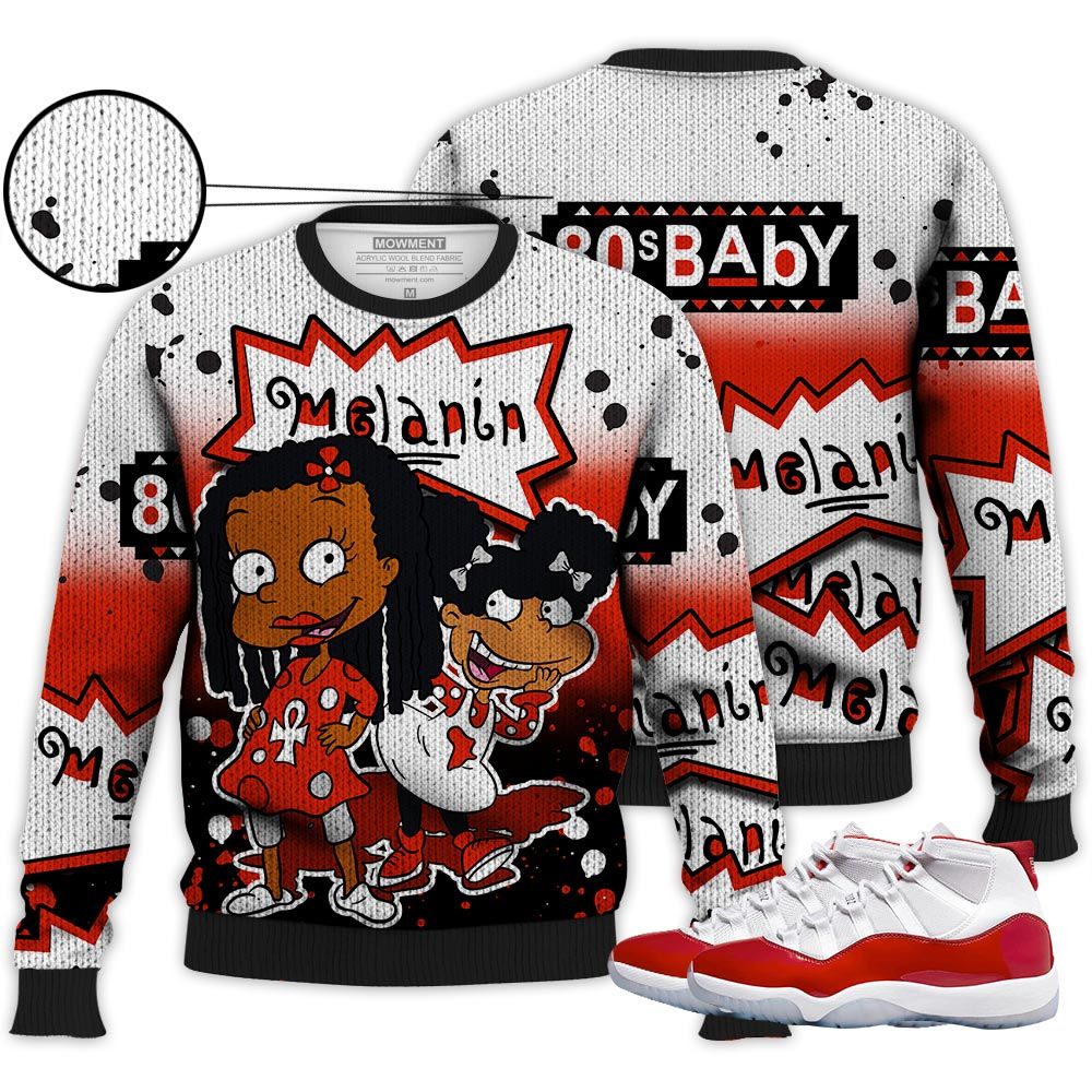 Rugrats 80S Baby Martin Tv Sneaker Shirt Match Cherry 11S, Jordan 11 Retro Cherry Hoodie Sweatshirt Tee All Over Print MKO Shirt Rugrats 80S Baby Martin Tv Sneaker Shirt Match Cherry 11S, Jordan 11 Retro Cherry Hoodie Sweatshirt Tee All Over Print MKO Shirt