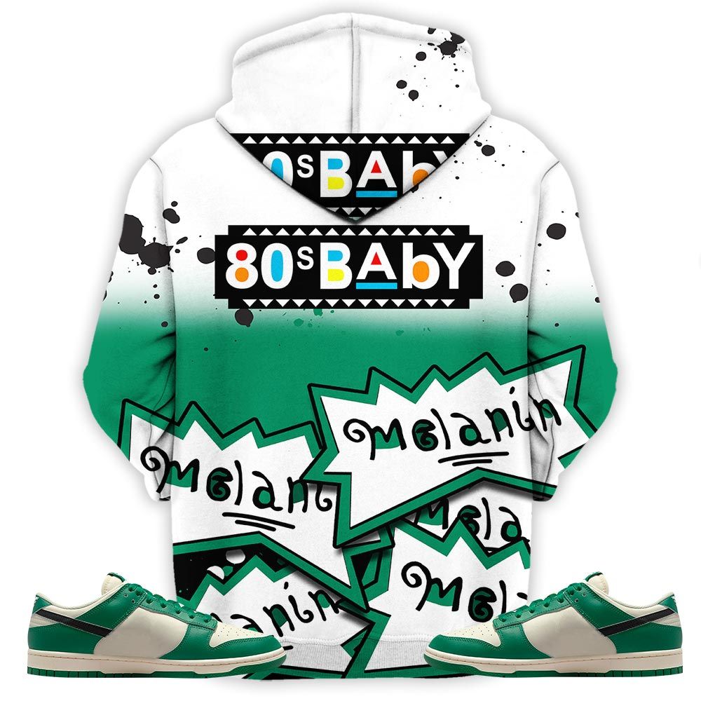 Rugrats 80S Baby Martin Tv Sneaker Shirt Match Dunk Low Lottery, Dunk Low Lottery Green Hoodie Sweatshirt Tee All Over Print MKO Shirt