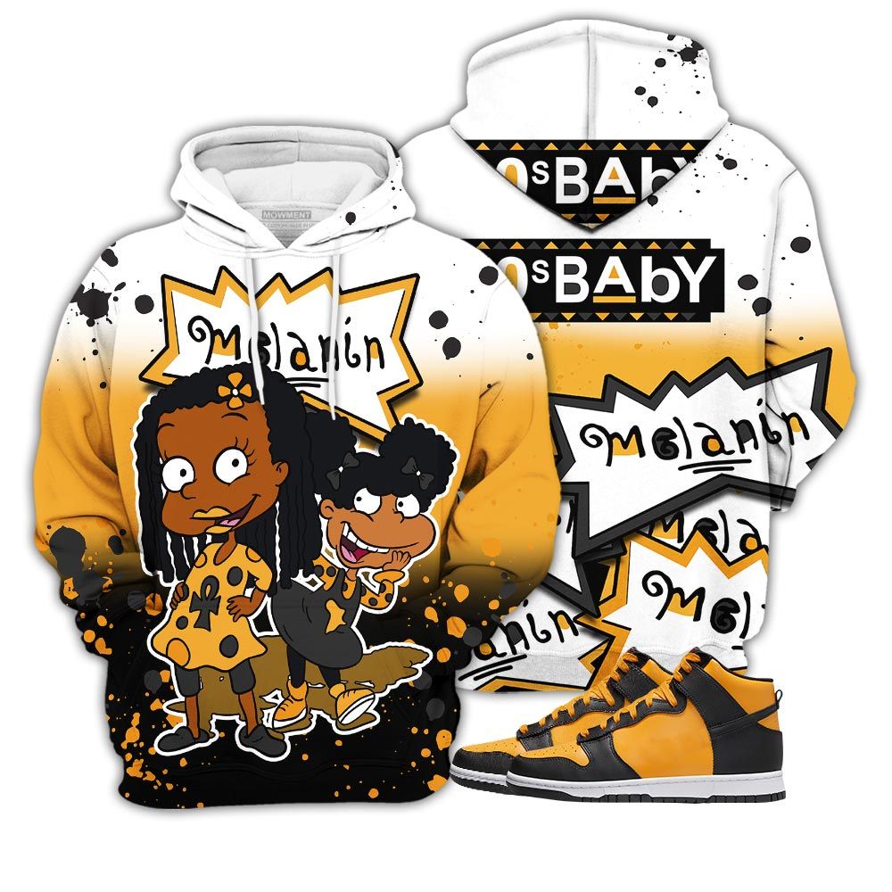 Rugrats 80S Baby Martin Tv Sneaker Shirt Match Dunk Reverse Goldenrod, Dunk High Bruce Lee Hoodie Sweatshirt Tee All Over Print MKO Shirt