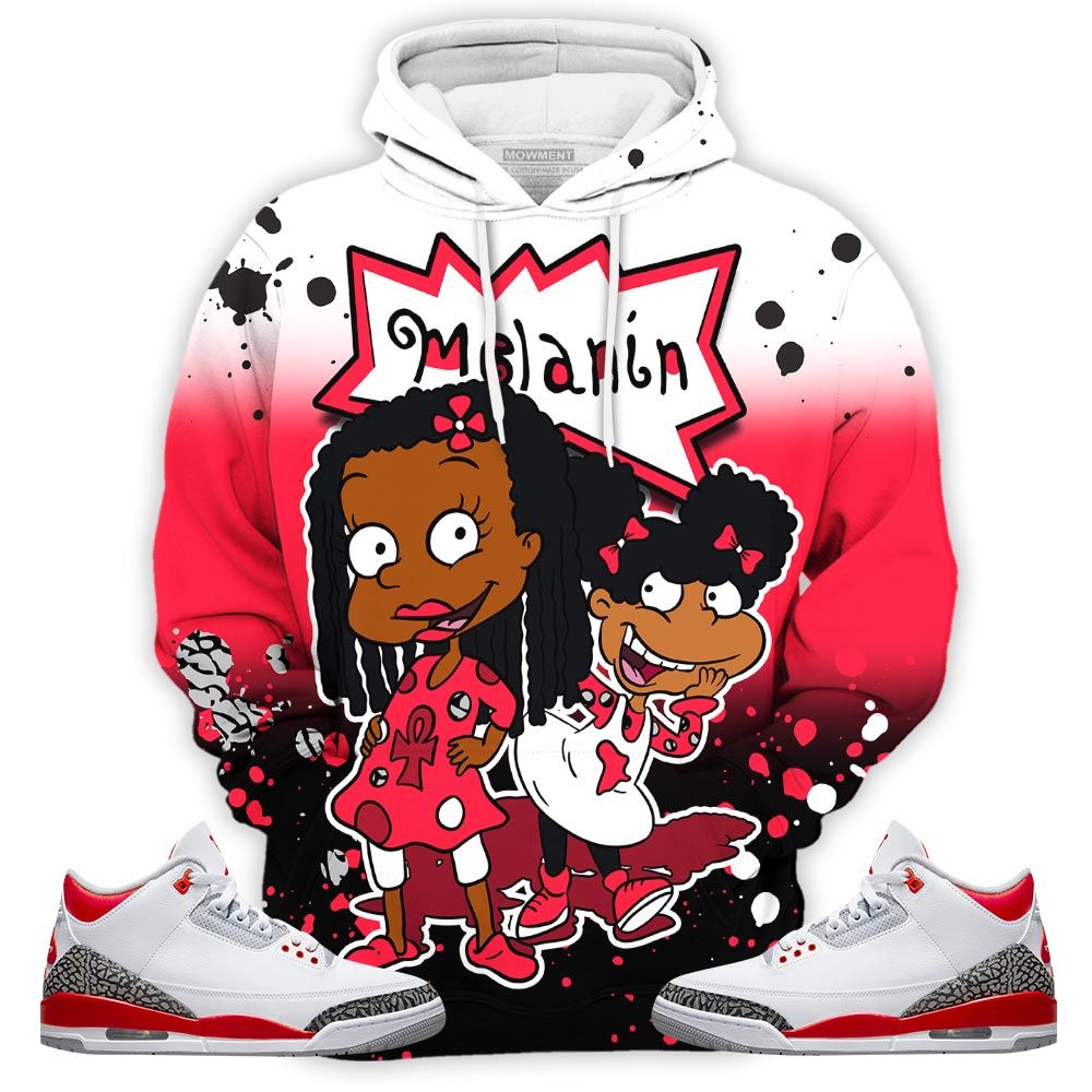 Rugrats 80S Baby Martin Tv Sneaker Shirt Match Fire Red 3S, Jordan 3 Retro Fire Red Hoodie Sweatshirt Tee All Over Print MKO Shirt Rugrats 80S Baby Martin Tv Sneaker Shirt Match Fire Red 3S, Jordan 3 Retro Fire Red Hoodie Sweatshirt Tee All Over Print MKO Shirt