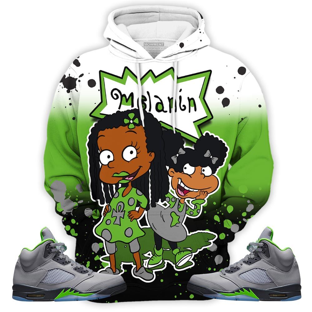 Rugrats 80S Baby Martin Tv Sneaker Shirt Match Green Bean 5S, Jordan 5 Retro Green Bean Hoodie Sweatshirt Tee All Over Print MKO Shirt Rugrats 80S Baby Martin Tv Sneaker Shirt Match Green Bean 5S, Jordan 5 Retro Green Bean Hoodie Sweatshirt Tee All Over Print MKO Shirt