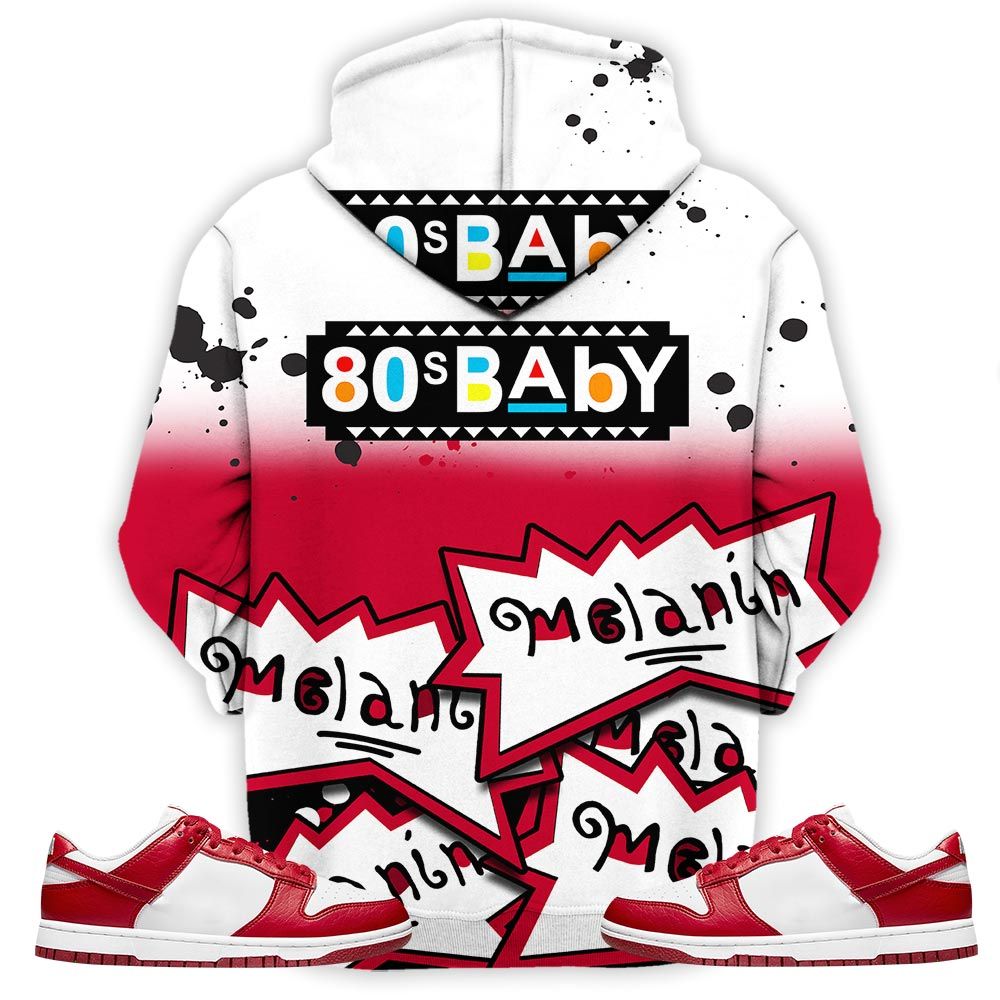 Rugrats 80S Baby Martin Tv Sneaker Shirt Match Low Nature White Gym Red, Dunk Low Gym Red Hoodie Sweatshirt Tee All Over Print MKO Shirt