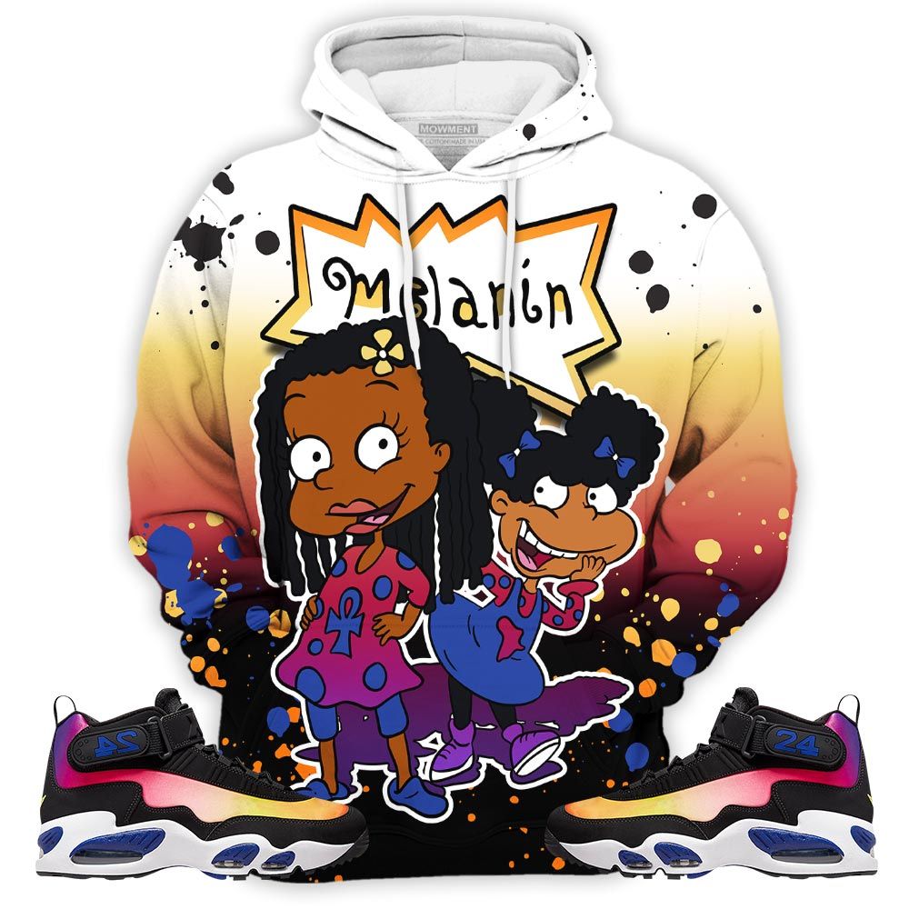 Rugrats 80S Baby Martin Tv Sneaker Shirt Match Max 1 Los Angeles, Air Griffey Max 1 Los Angeles Hoodie Sweatshirt Tee All Over Print MKO Shirt