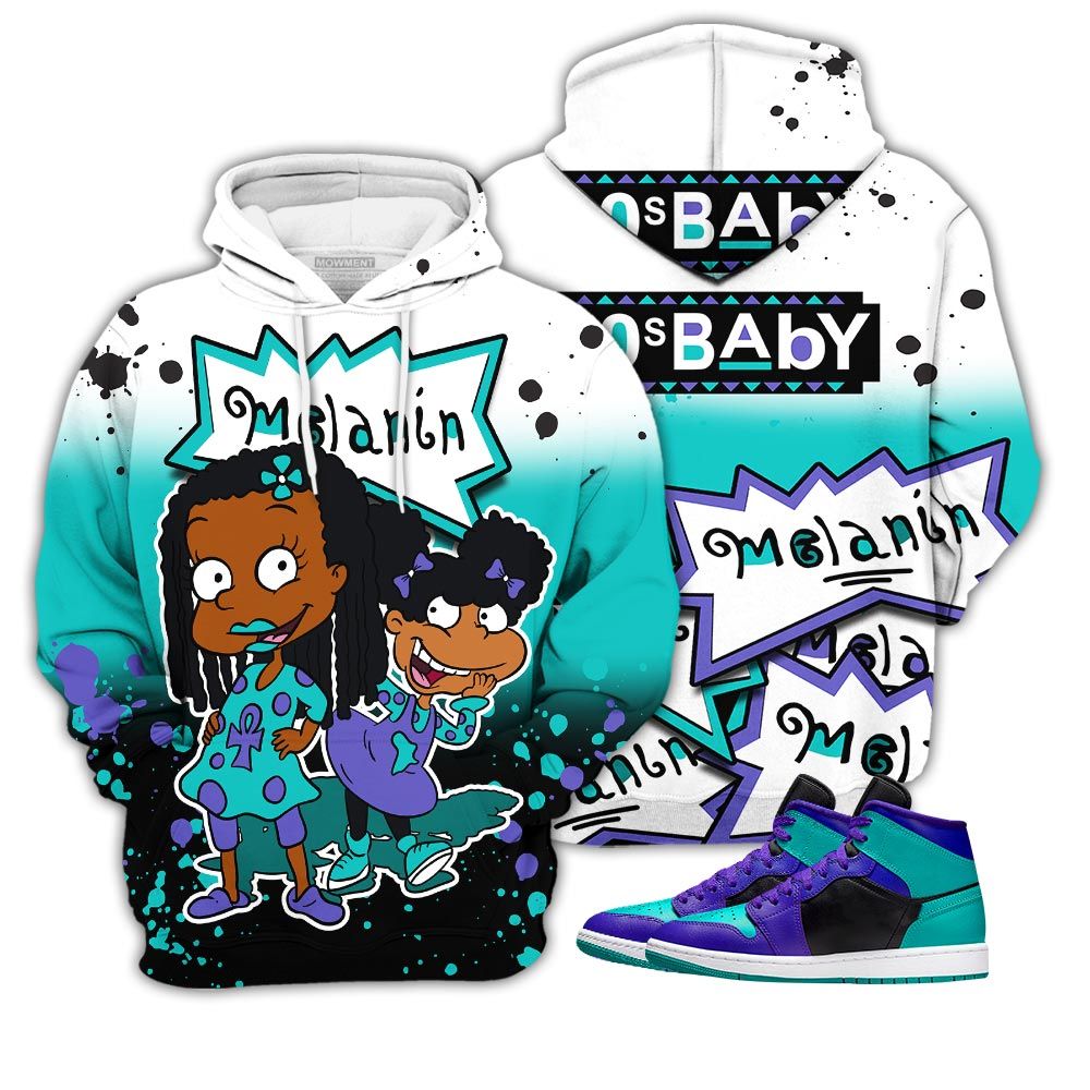 Rugrats 80S Baby Martin Tv Sneaker Shirt Match Mid Black Grape 1S, Jordan 1 Mid Black Grape Hoodie Sweatshirt Tee All Over Print MKO Shirt Rugrats 80S Baby Martin Tv Sneaker Shirt Match Mid Black Grape 1S, Jordan 1 Mid Black Grape Hoodie Sweatshirt Tee All Over Print MKO Shirt