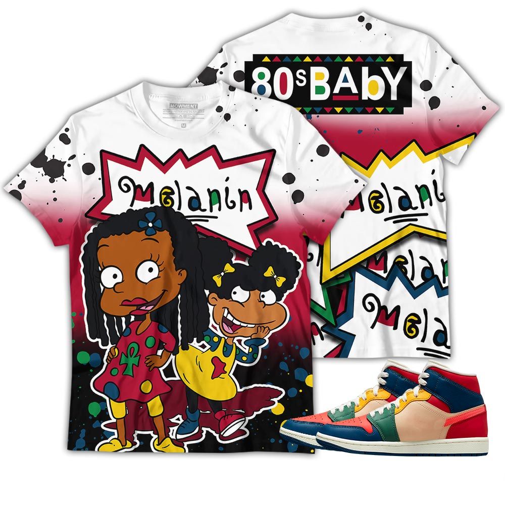 Rugrats 80S Baby Martin Tv Sneaker Shirt Match Mid Multi Color 2022 1S, Jordan 1 Mid Multi Color 2022 Hoodie Sweatshirt Tee All Over Print MKO Shirt Rugrats 80S Baby Martin Tv Sneaker Shirt Match Mid Multi Color 2022 1S, Jordan 1 Mid Multi Color 2022 Hoodie Sweatshirt Tee All Over Print MKO Shirt