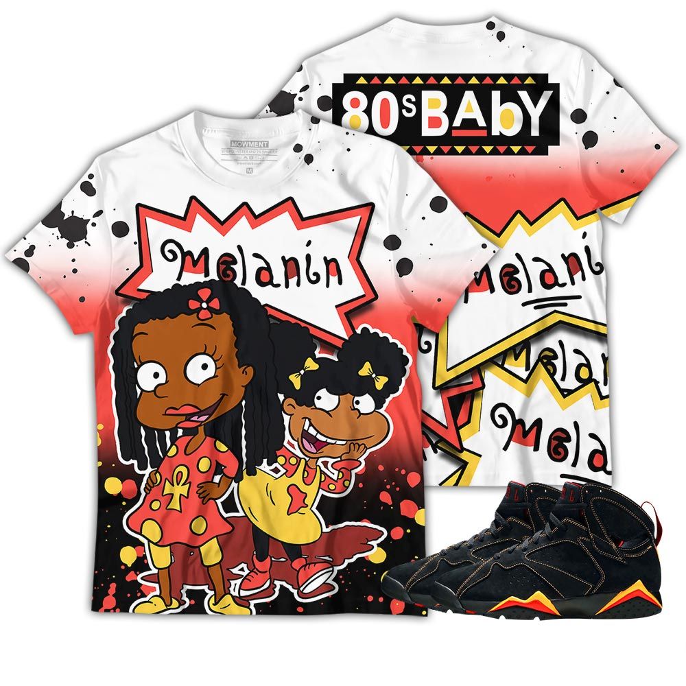 Rugrats 80S Baby Martin Tv Sneaker Shirt Match Retro Citrus 7S, Jordan 7 Retro Citrus Hoodie Sweatshirt Tee All Over Print MKO Shirt Rugrats 80S Baby Martin Tv Sneaker Shirt Match Retro Citrus 7S, Jordan 7 Retro Citrus Hoodie Sweatshirt Tee All Over Print MKO Shirt