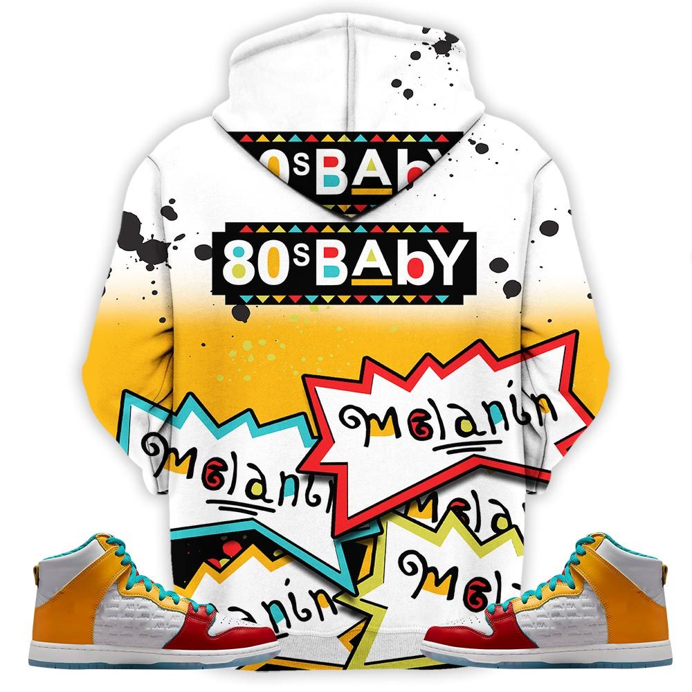 Rugrats 80S Baby Martin Tv Sneaker Shirt Match Sb Dunk Froskate, Sb Dunk High All Love No Hate Hoodie Sweatshirt Tee All Over Print MKO Shirt